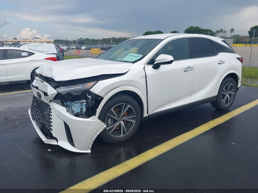 2025 Lexus Rx 350 white other gasoline 2T2BAMBA1SC058402 photo #3