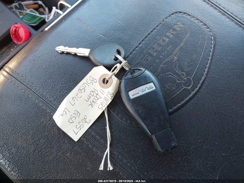 2011 Ram Ram 1500 Laramie Longhorn VIN: 1D7RV1CT9BS650267 Lot: 43170019