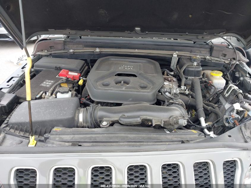 2022 Jeep Wrangler Unlimited Sahara 4X4 VIN: 1C4HJXEN9NW246496 Lot: 43170024