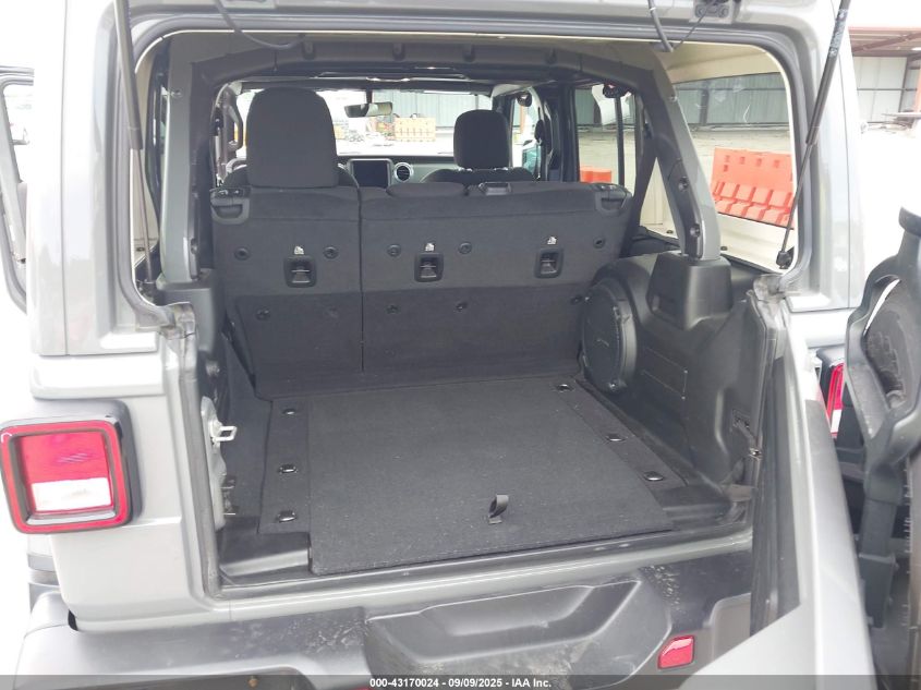 2022 Jeep Wrangler Unlimited Sahara 4X4 VIN: 1C4HJXEN9NW246496 Lot: 43170024