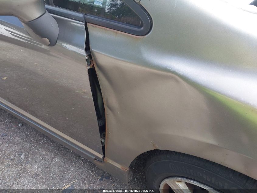 2008 Honda Civic Lx VIN: 2HGFA16548H312377 Lot: 43170036