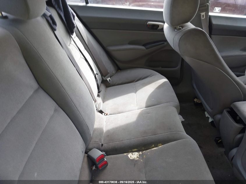 2008 Honda Civic Lx VIN: 2HGFA16548H312377 Lot: 43170036