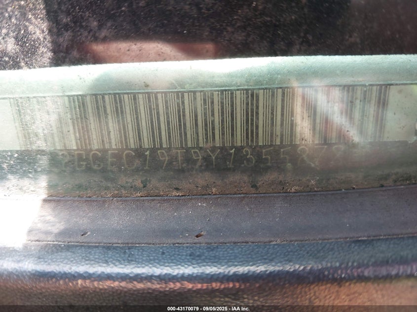 2000 Chevrolet Silverado 1500 Lt VIN: 2GCEC19T9Y1355278 Lot: 43170079