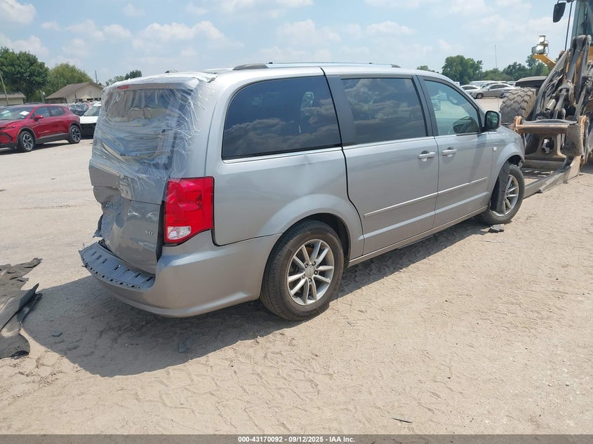 Vin: 2c4rdgcg8er466396, lot: 43664497, dodge grand caravan sxt 30th anniversary 20144