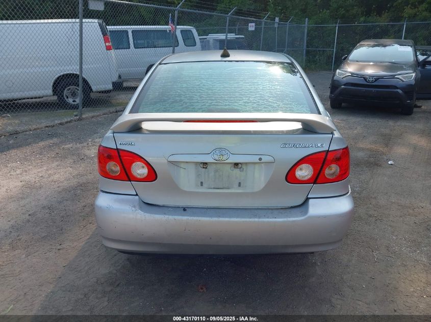 2005 Toyota Corolla Le VIN: 1NXBR32E15Z524780 Lot: 43170110