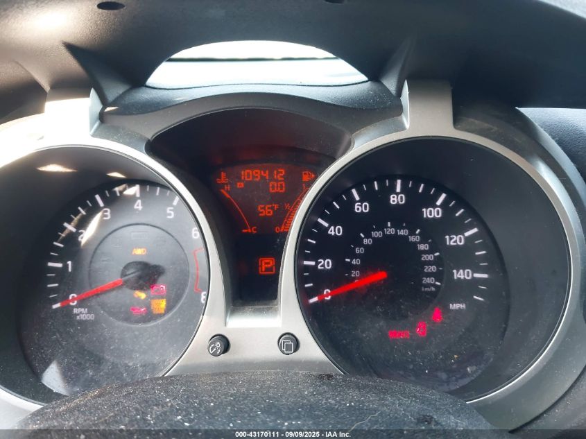 2011 Nissan Juke Sv VIN: JN8AF5MV0BT022883 Lot: 43170111