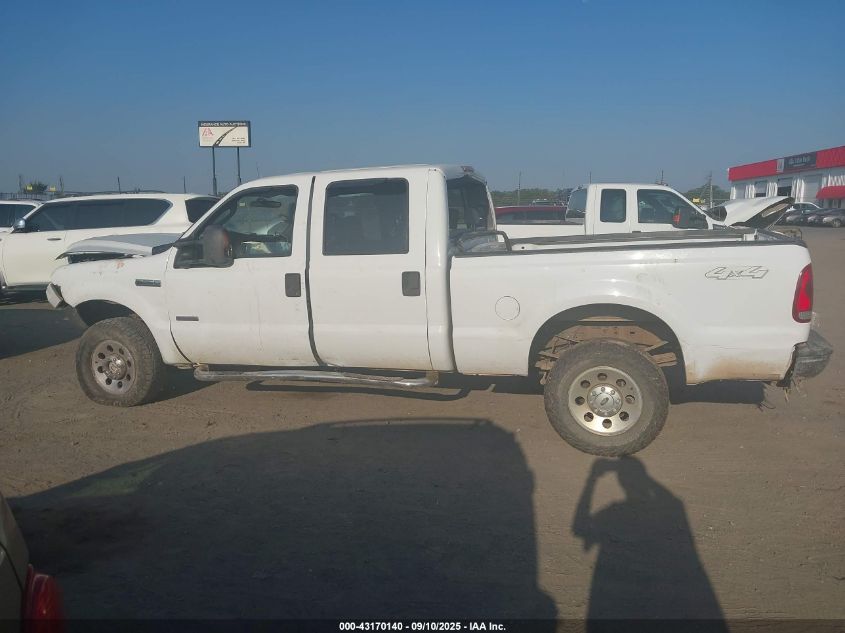 2007 Ford F-250 King Ranch/Lariat/Xl/Xlt VIN: 1FTSW21P07EB19260 Lot: 43170140