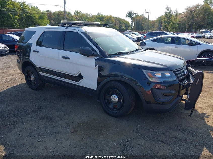 2017 Ford Police Interceptor black other gasoline 1FM5K8AR0HGC34438 photo #1