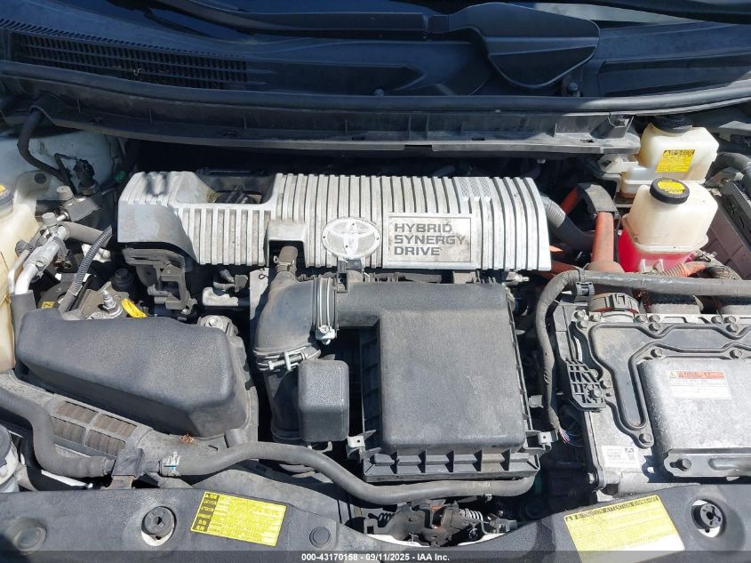 2012 Toyota Prius Two VIN: JTDKN3DU0C1495825 Lot: 43170158