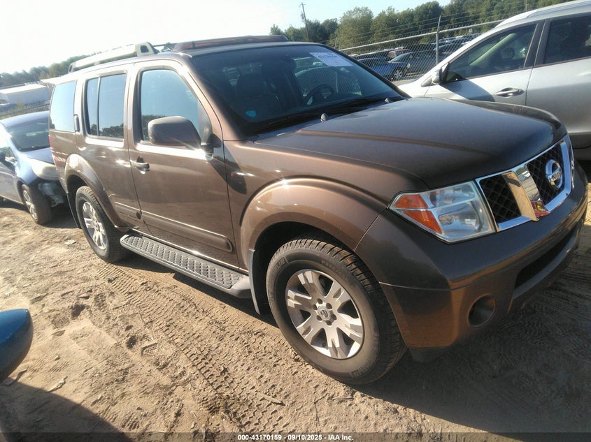 5N1AR18U65C725806 2005 Nissan Pathfinder Le auction photo 1