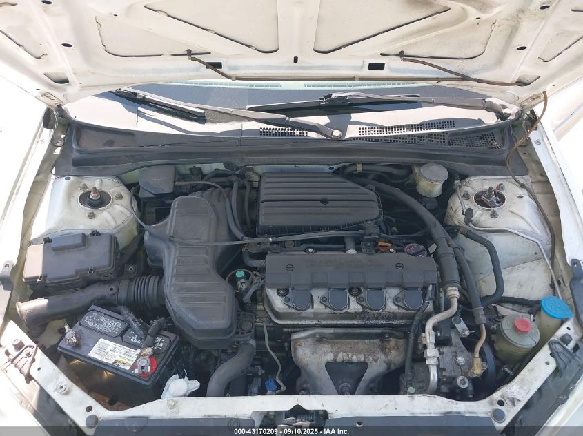 2005 Honda Civic Lx VIN: 2HGES16535H615316 Lot: 43170209