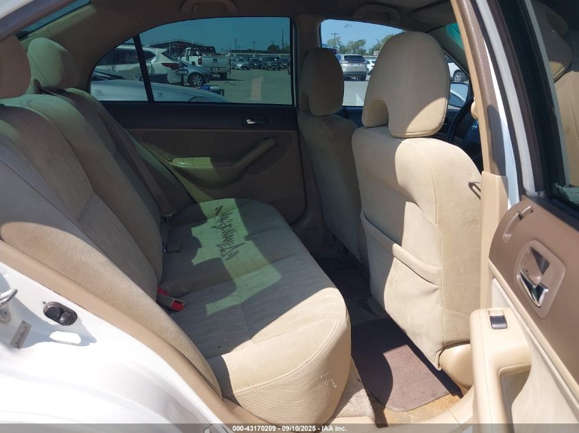 2005 Honda Civic Lx VIN: 2HGES16535H615316 Lot: 43170209