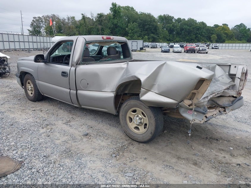 2003 Chevrolet Silverado 1500 Work Truck VIN: 1GCEC14X13Z131772 Lot: 43170232