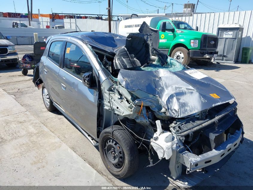 2021 Mitsubishi Mirage Carbonite Edition/Es/Le VIN: ML32AUHJ9MH011907 Lot: 43170277