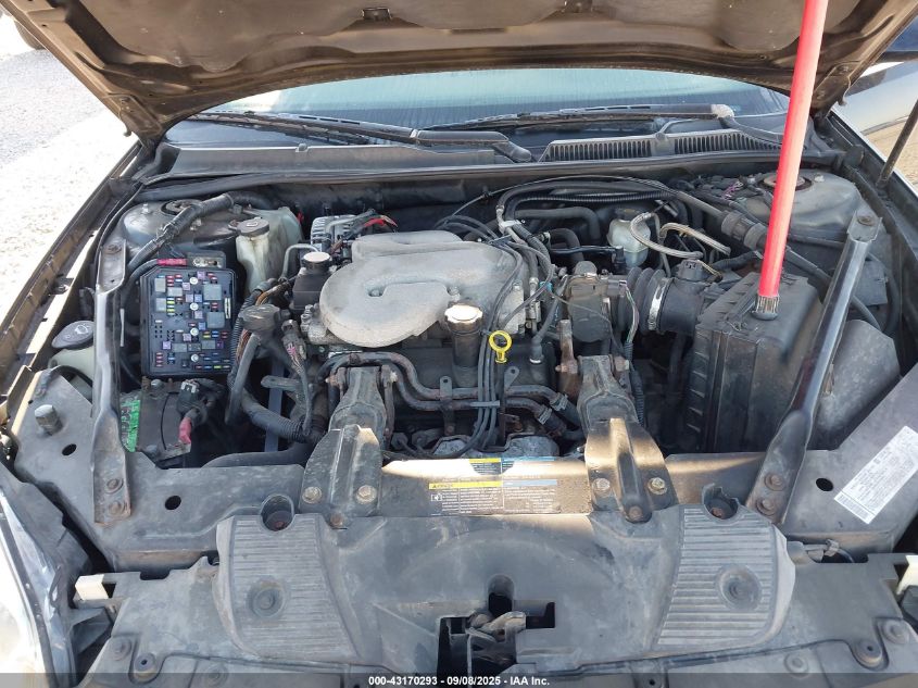 2006 Chevrolet Impala Ltz VIN: 2G1WU581169315941 Lot: 43170293