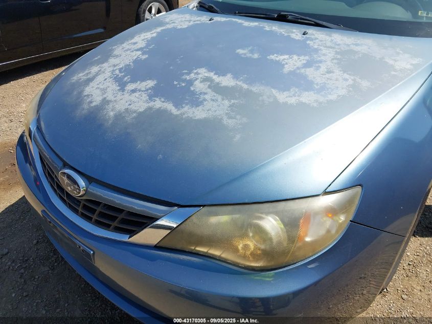 2008 Subaru Impreza 2.5I VIN: JF1GH61638H812067 Lot: 43170305