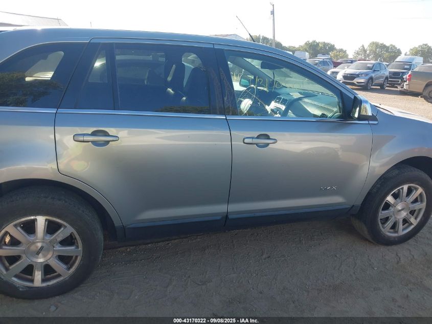 2007 Lincoln Mkx VIN: 2LMDU88C07BJ22756 Lot: 43170322