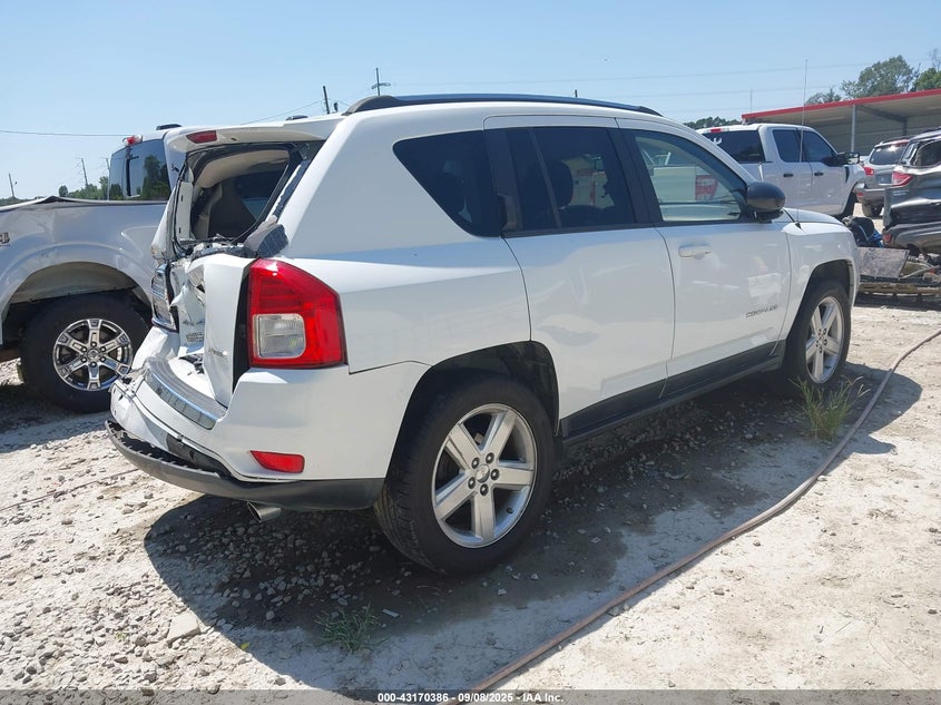 Vin: 1c4njdcb1cd564194, lot: 43664791, jeep compass limited 20124