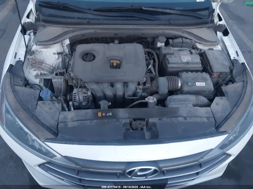 2019 Hyundai Elantra Sel VIN: 5NPD84LFXKH409176 Lot: 43170419