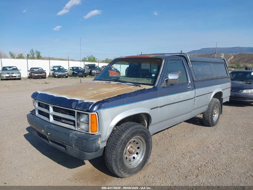 1990 Dodge Dakota VIN: 1B7GG26X4LS616965 Lot: 43170439