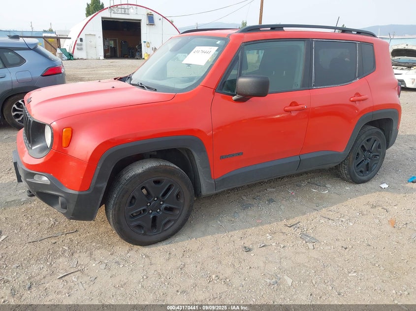2020 Jeep Renegade Upland 4X4 orange other gasoline ZACNJBAB1LPL92531 photo #3