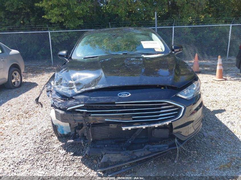 2020 Ford Fusion Se VIN: 3FA6P0HD6LR186666 Lot: 43170488