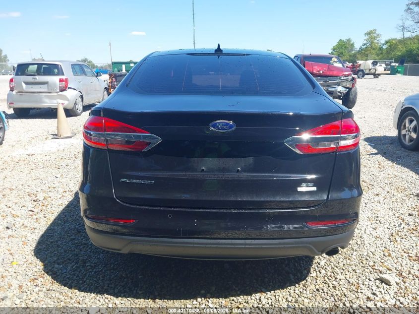 2020 Ford Fusion Se VIN: 3FA6P0HD6LR186666 Lot: 43170488