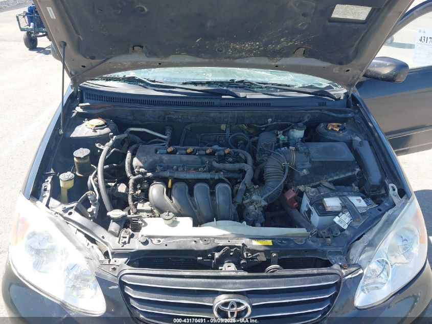 2003 Toyota Corolla S VIN: 1NXBR32E93Z035637 Lot: 43170491