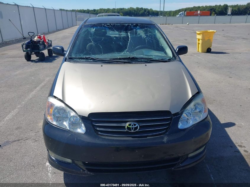 2003 Toyota Corolla S VIN: 1NXBR32E93Z035637 Lot: 43170491