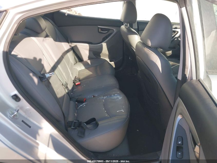 2013 Hyundai Elantra Limited VIN: 5NPDH4AE1DH238783 Lot: 43170503