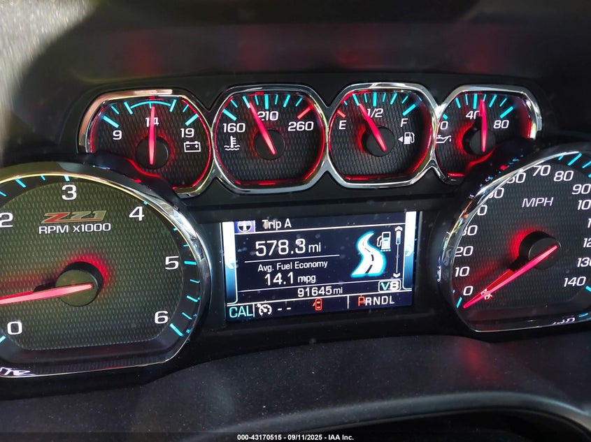 2017 Chevrolet Silverado 1500 2Lz VIN: 3GCUKSEC9HG362474 Lot: 43170515