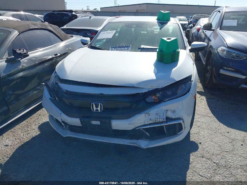 2020 Honda Civic Lx VIN: 2HGFC2F66LH552290 Lot: 43170541