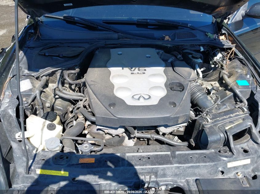 2006 Infiniti G35X VIN: JNKCV51F36M604592 Lot: 43170579