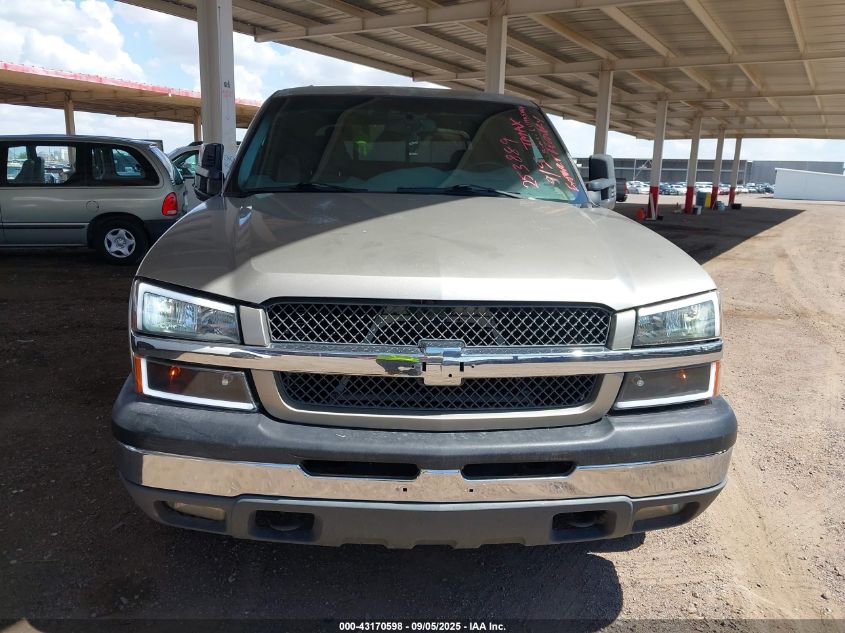 2003 Chevrolet Avalanche 1500 VIN: 3GNEK13T63G253889 Lot: 43170598