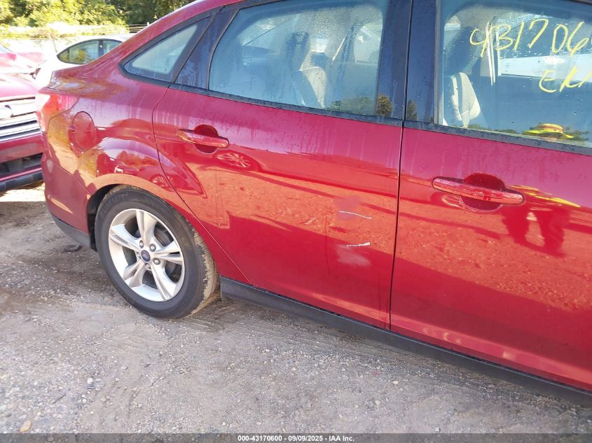 2014 Ford Focus Se VIN: 1FADP3F23EL252974 Lot: 43170600