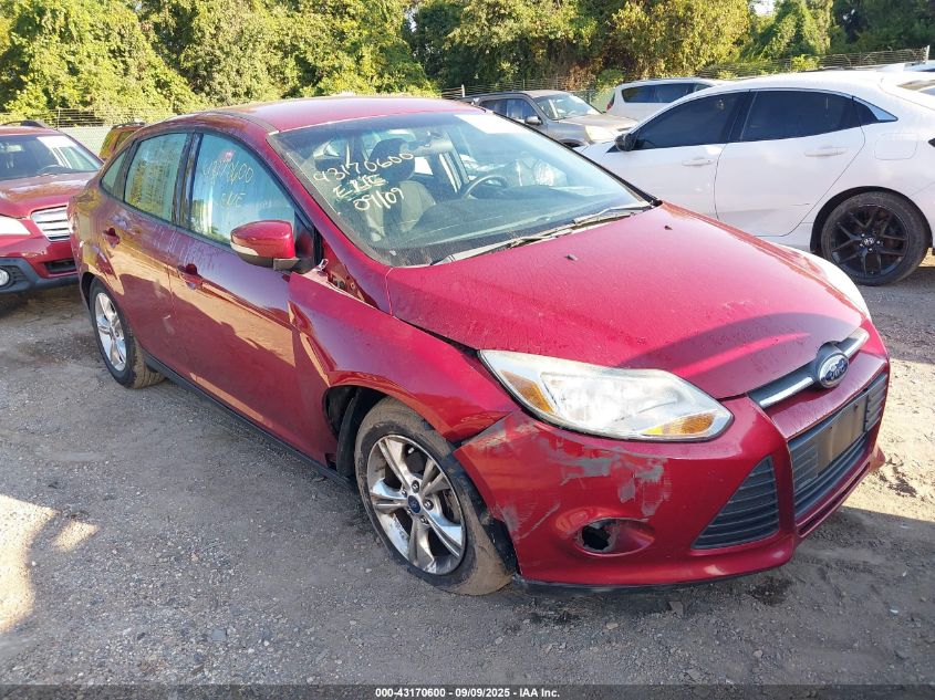 2014 Ford Focus Se VIN: 1FADP3F23EL252974 Lot: 43170600