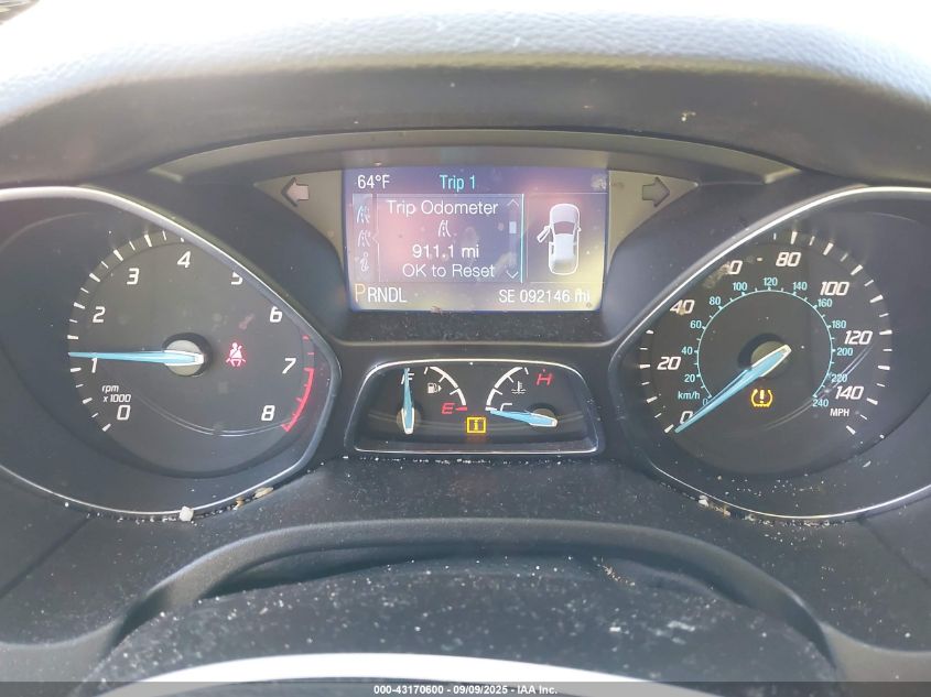 2014 Ford Focus Se VIN: 1FADP3F23EL252974 Lot: 43170600