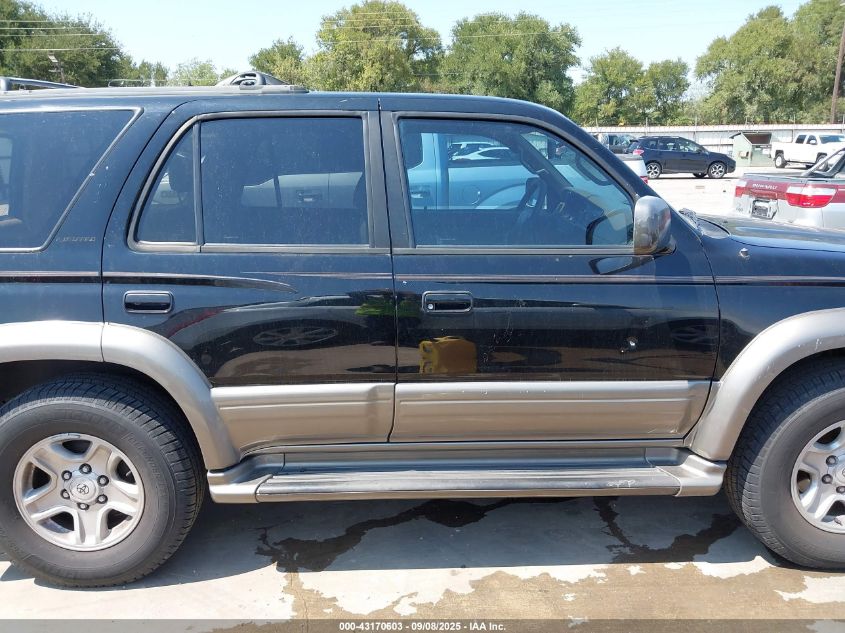 2000 Toyota 4Runner Limited V6 VIN: JT3GN87R8Y0177950 Lot: 43170603