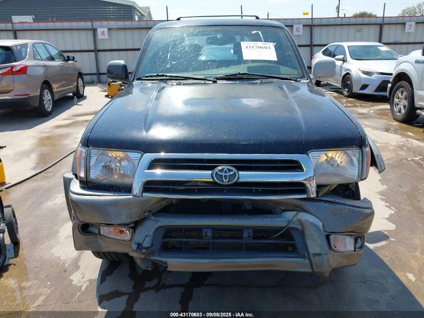 2000 Toyota 4Runner Limited V6 VIN: JT3GN87R8Y0177950 Lot: 43170603