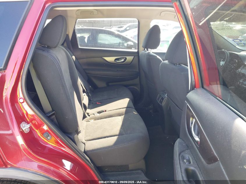 2016 Nissan Rogue Sv VIN: KNMAT2MT4GP656067 Lot: 43170610