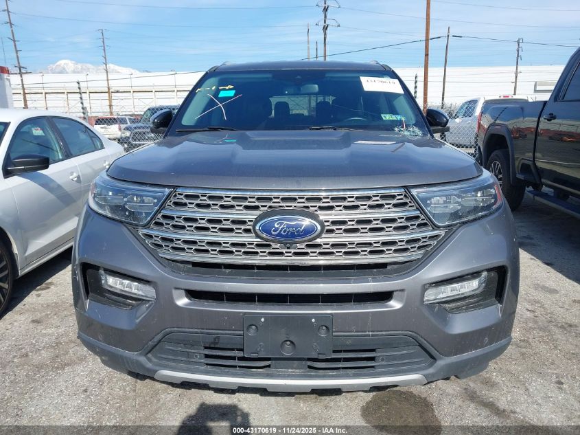 2022 Ford Explorer Limited VIN: 1FMSK8FH2NGB07625 Lot: 43170619