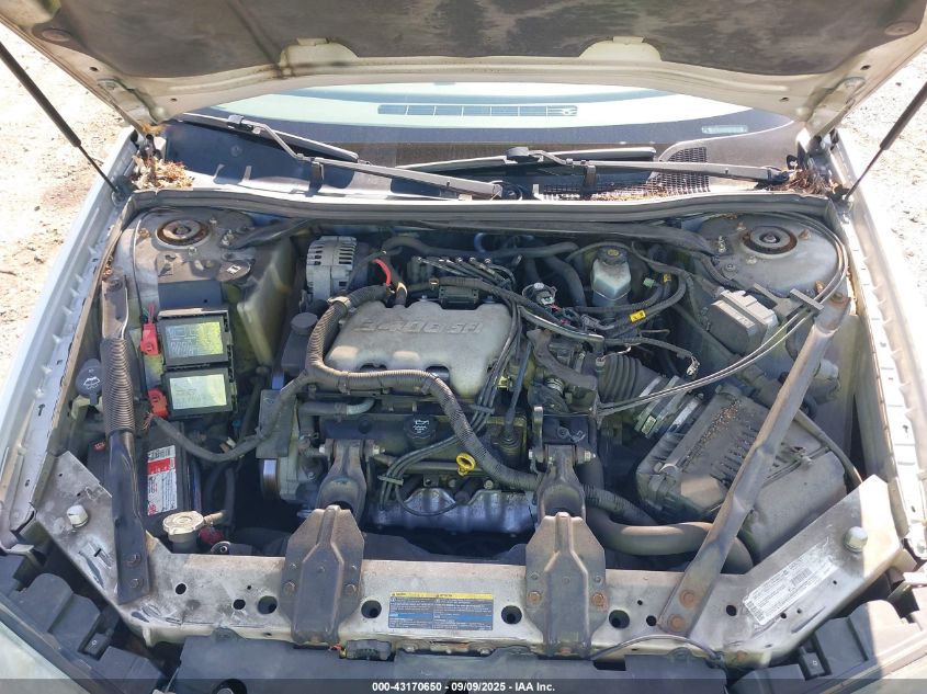 2003 Chevrolet Impala VIN: 2G1WF52E339413290 Lot: 43170650