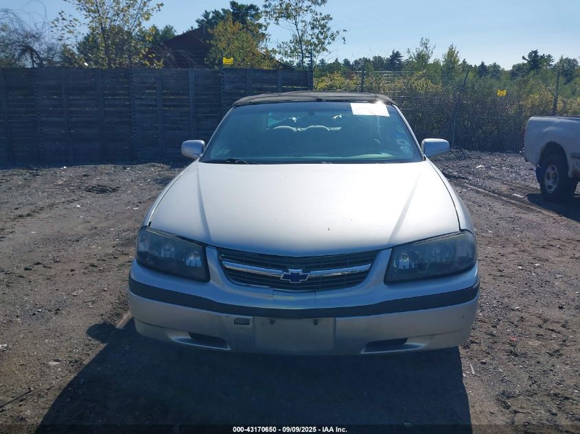 2003 Chevrolet Impala VIN: 2G1WF52E339413290 Lot: 43170650
