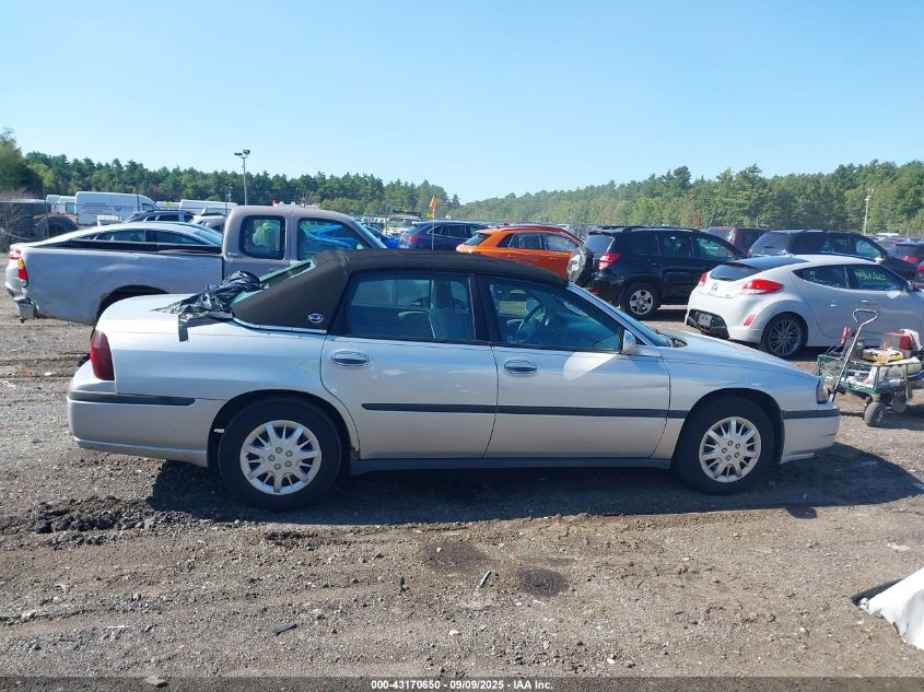 2003 Chevrolet Impala VIN: 2G1WF52E339413290 Lot: 43170650
