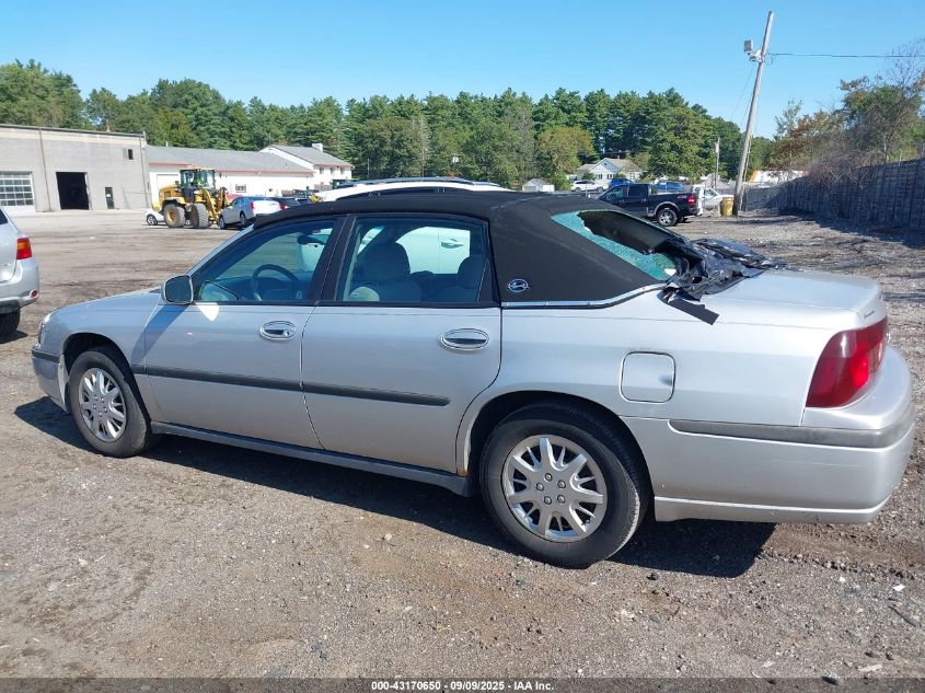 2003 Chevrolet Impala VIN: 2G1WF52E339413290 Lot: 43170650