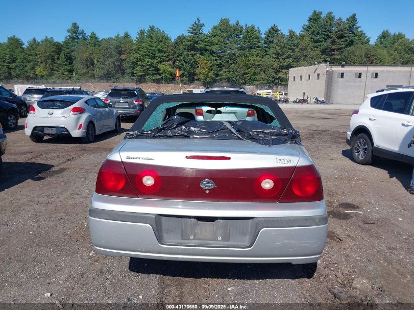 2003 Chevrolet Impala VIN: 2G1WF52E339413290 Lot: 43170650