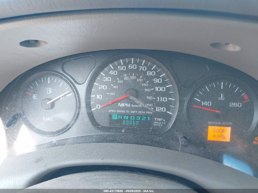 2003 Chevrolet Impala VIN: 2G1WF52E339413290 Lot: 43170650