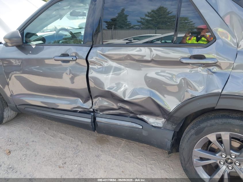 2021 Ford Explorer Xlt VIN: 1FMSK8DH2MGC10951 Lot: 43170654