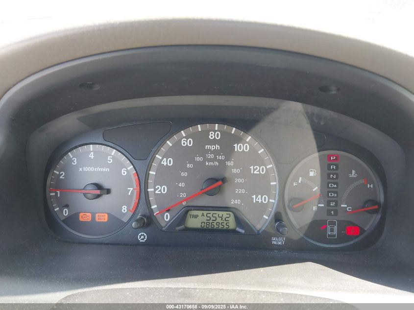 2002 Honda Accord 2.3 Ex VIN: 1HGCG327X22A01818 Lot: 43170658