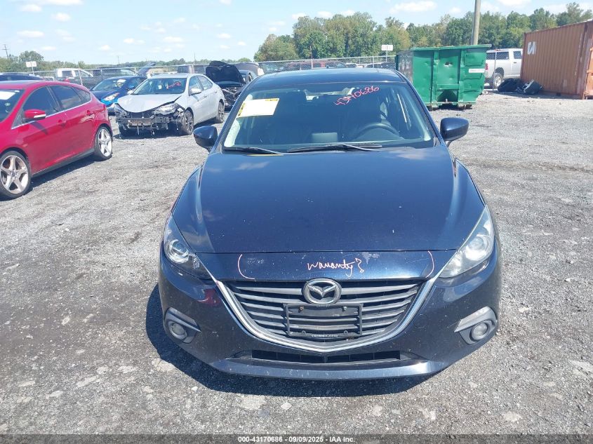 2015 Mazda Mazda3 I Grand Touring VIN: JM1BM1M76F1224547 Lot: 43170686